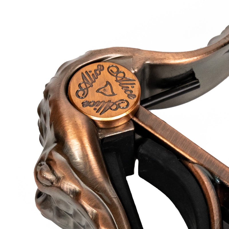 Alice Guitar Capo for Acoustic and Electric Guitars - Alligator Shape Aluminum Alloy Acoustic Guitar Capo with Clamshell Package - Image 4